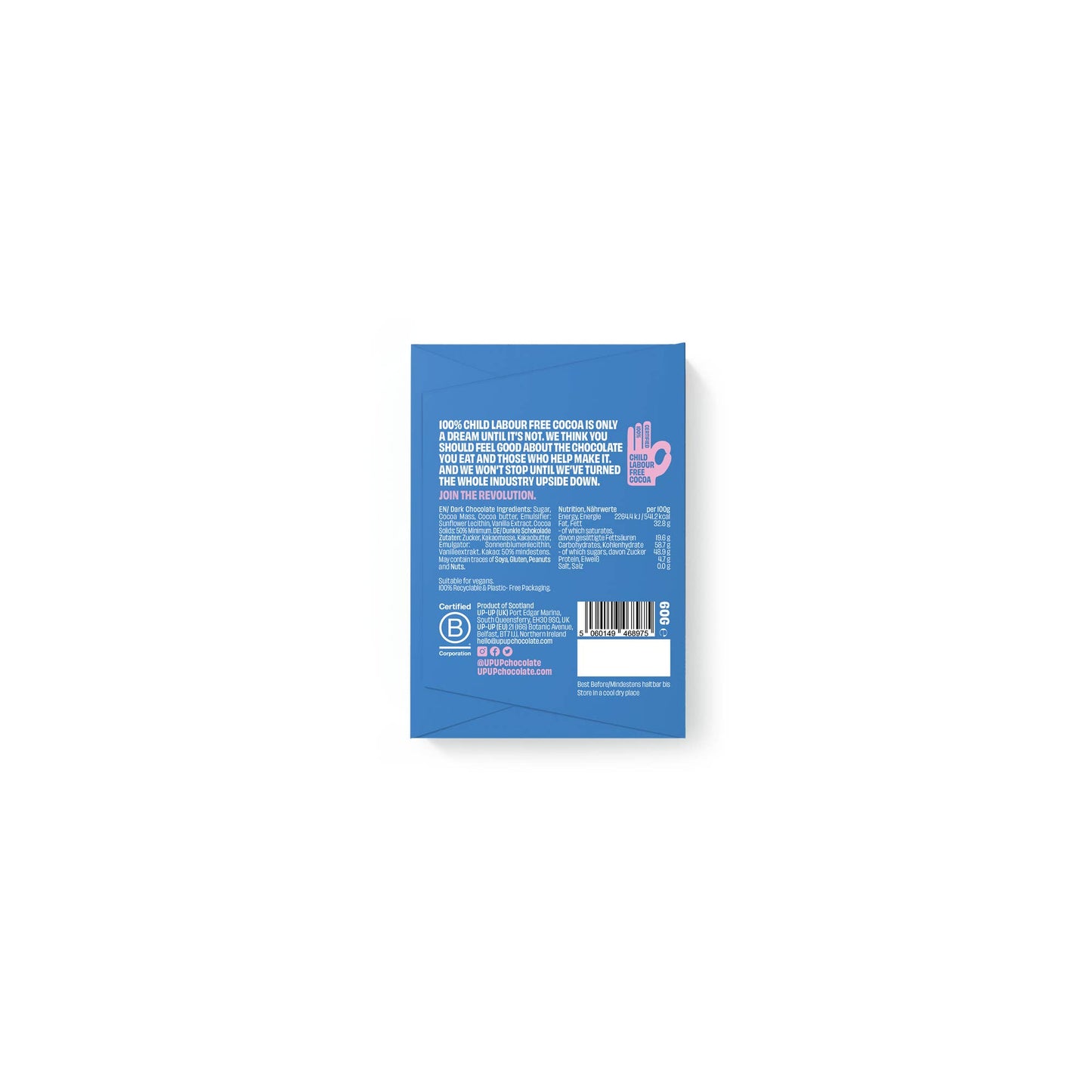 Dark Chocolate Bar 60g
