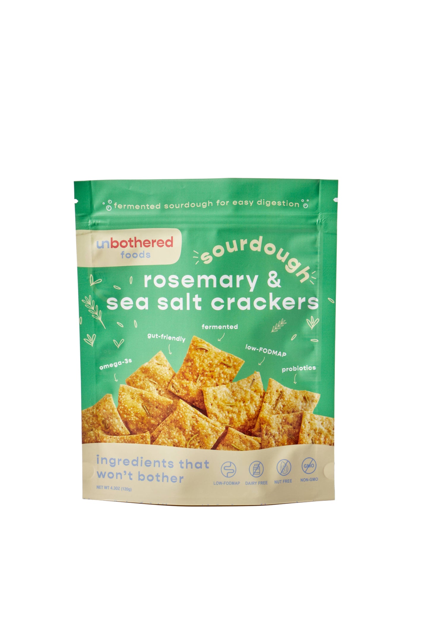 Rosemary & Sea Salt Crackers