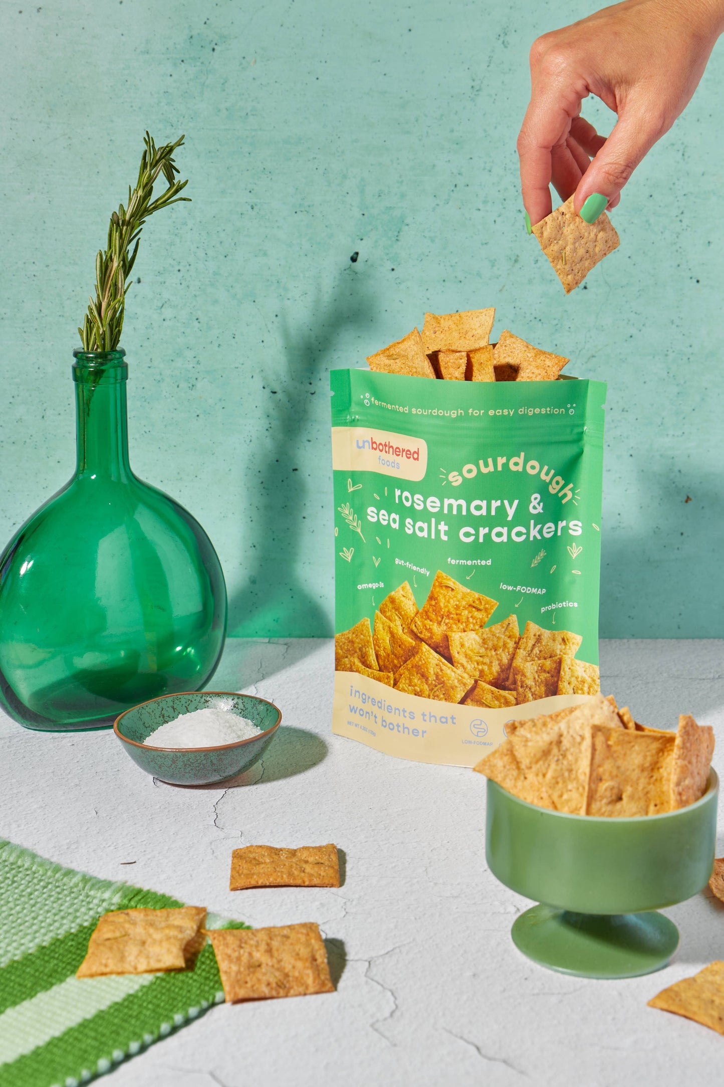 Rosemary & Sea Salt Crackers