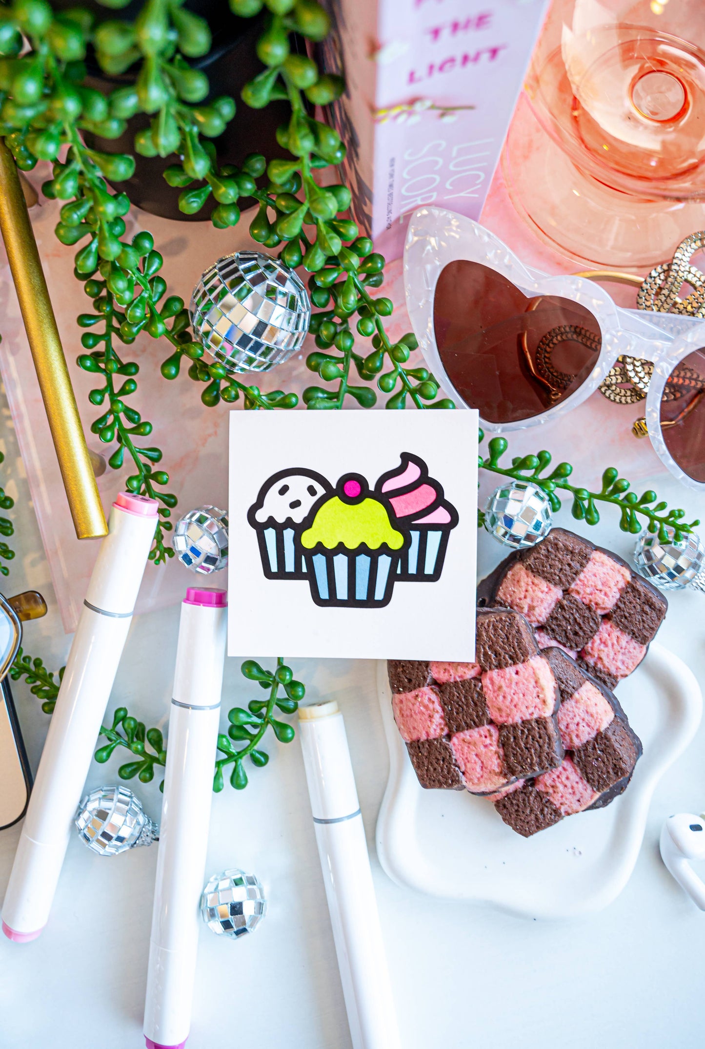 From The Oven Mini Coloring Book - Bakery & Sweets Themed