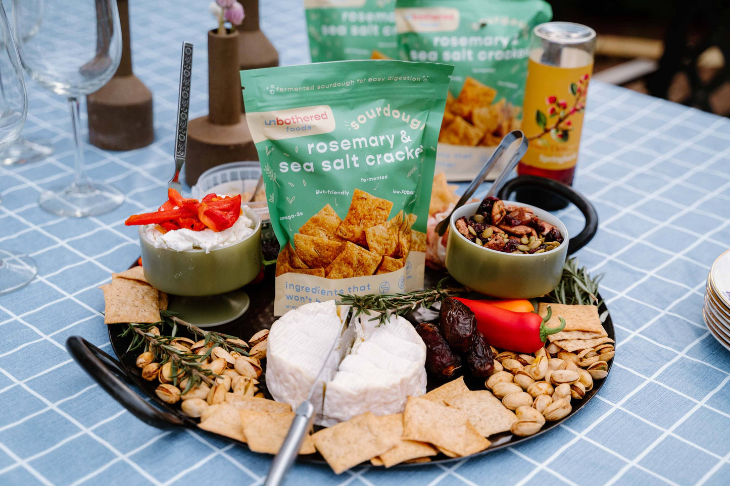 Rosemary & Sea Salt Crackers