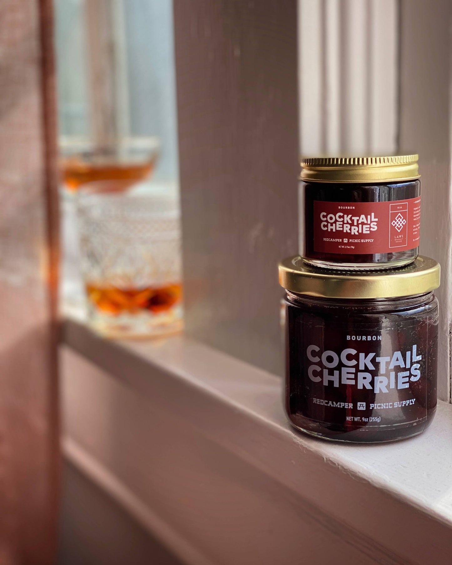 Bourbon Cocktail Cherries - 9oz