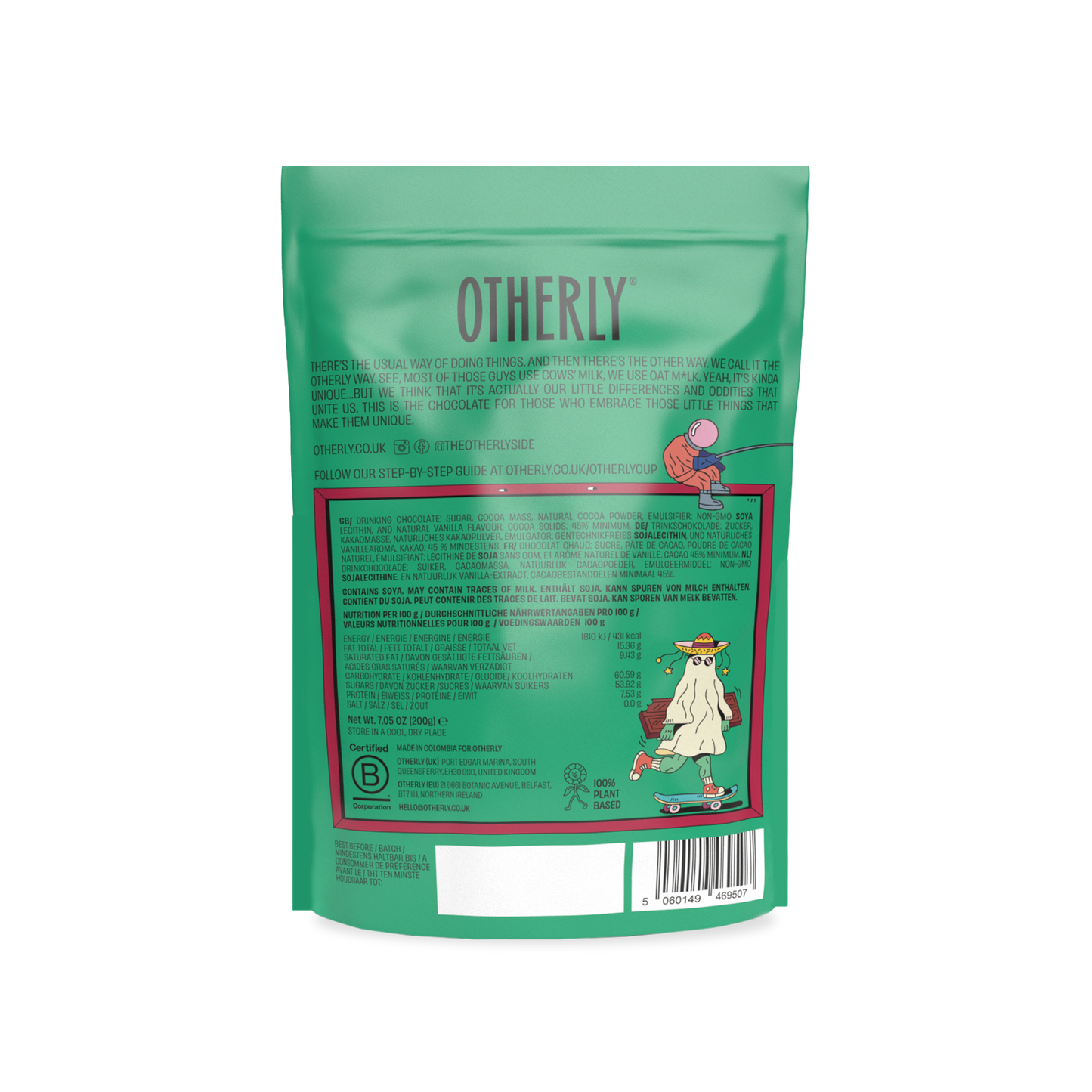 Original Plain Drinking Chocolate // Vegan // 200G