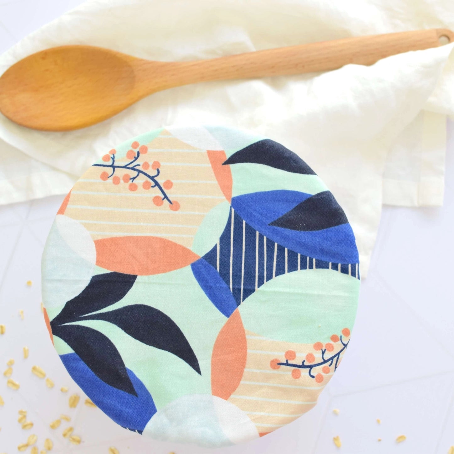 Cabana Blue Dish Cover - 12 Inch
