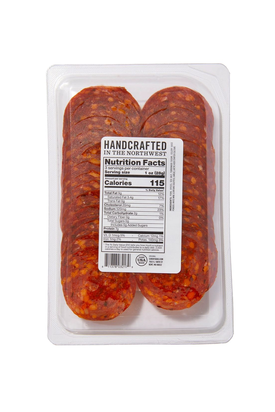 Original Pepperoni - Uncured Presliced