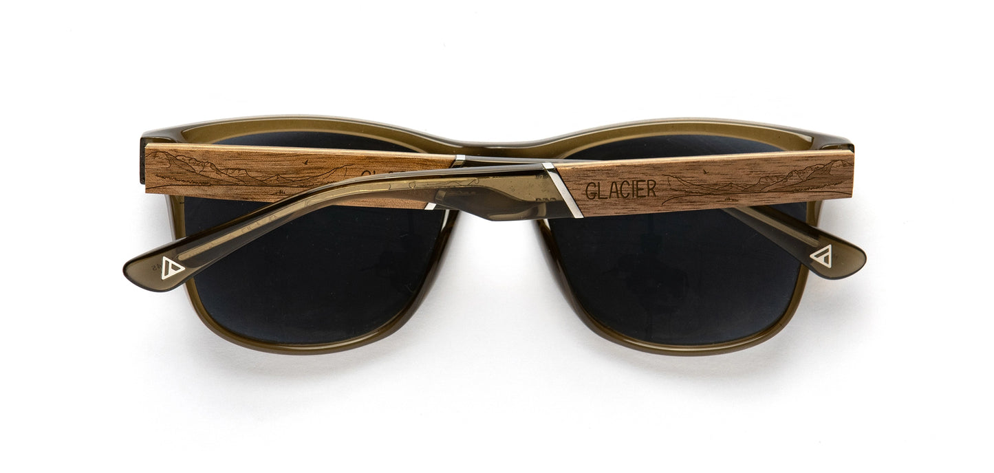 Camp Trail Sunglasses - Glacier Engraved Edition