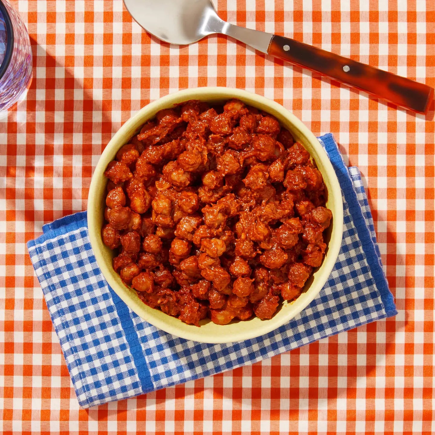 Harissa Lemon Chickpeas