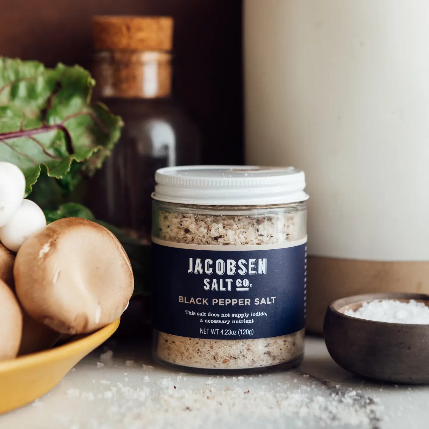 Black Pepper Salt - Infused Sea Salt