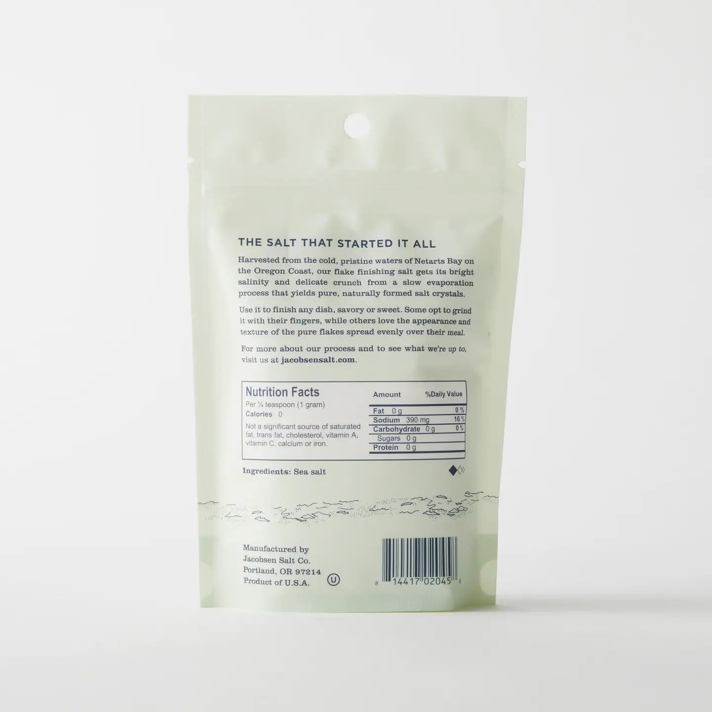 Pure Flake Sea Salt - 4 oz Bag