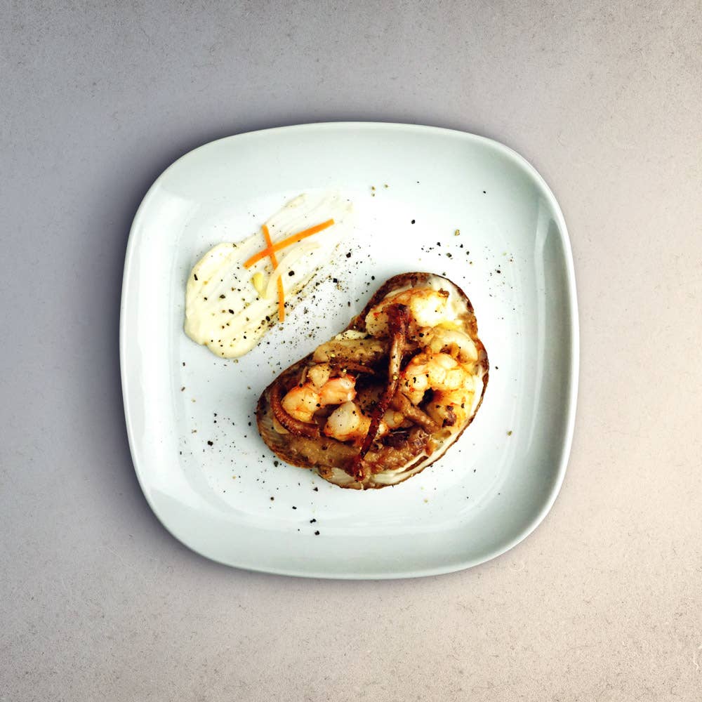 Octopus with Garlic Sauce