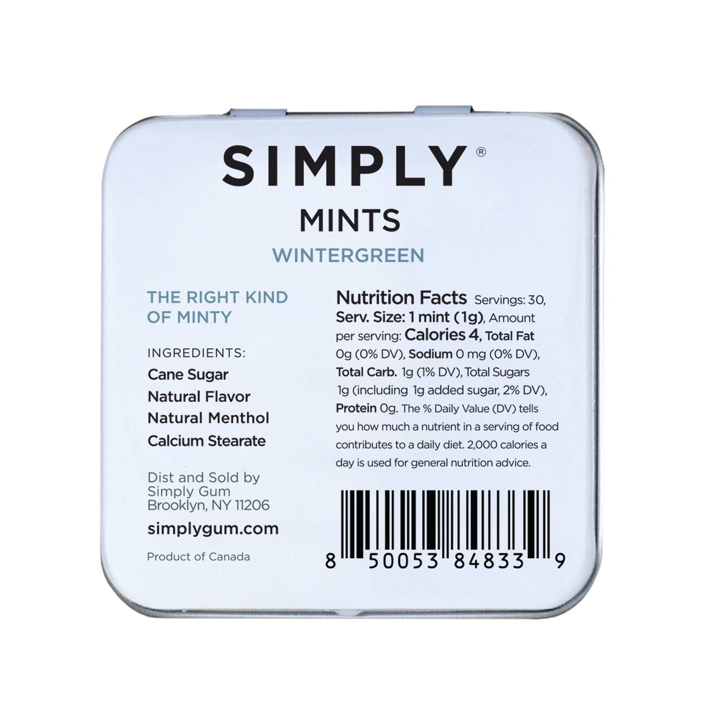 Simply Mints - Wintergreen