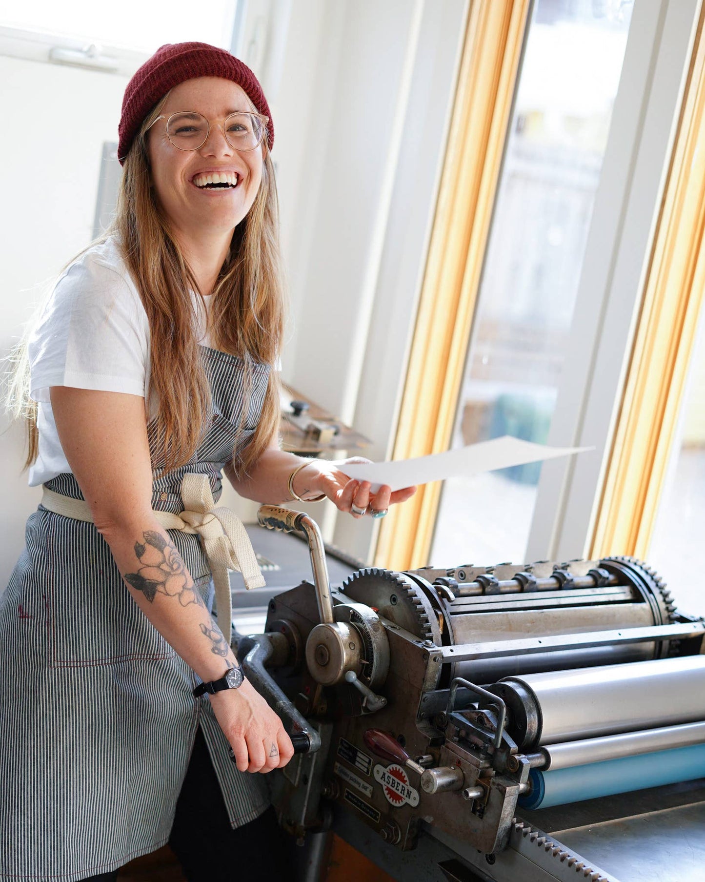 It's Super Cool Seeing You Become a Mom Letterpress Card