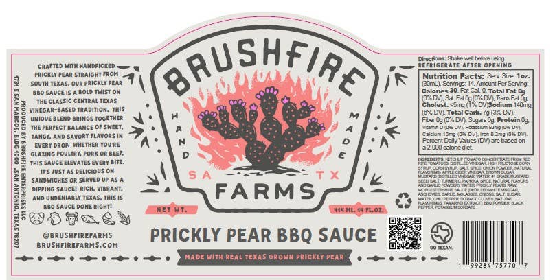 Prickly Pear BBQ Sauce