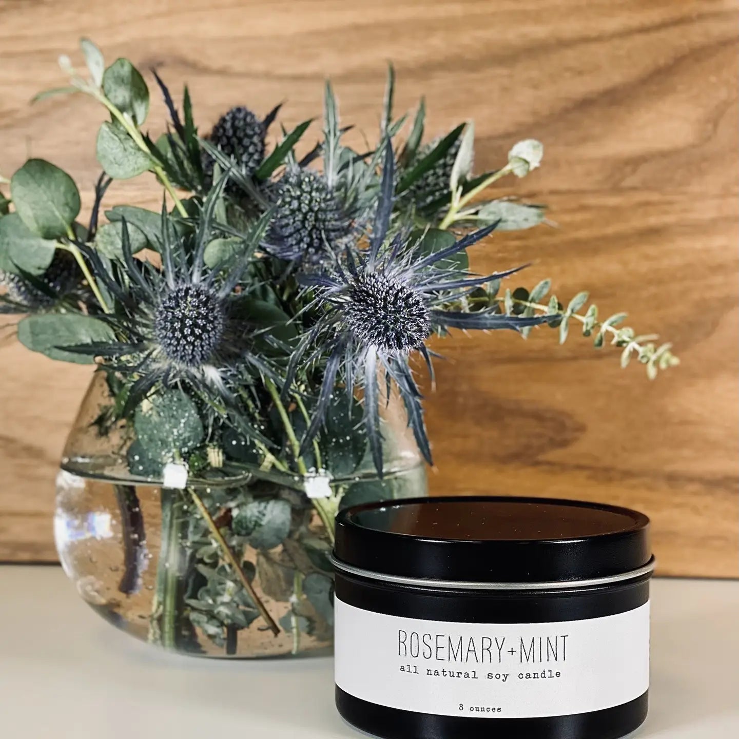 Tin Candle - Rosemary + Mint