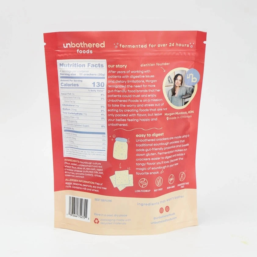 Cheddar & Chive Sourdough Cracker