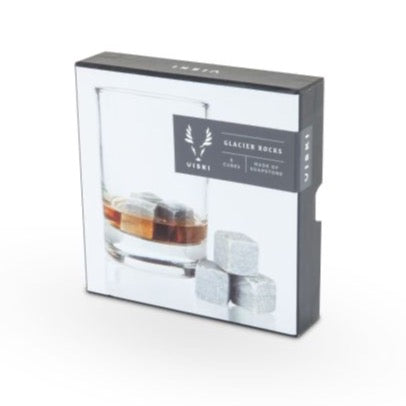 Glacier Rocks® Small Soapstone Whiskey Cubes - Set of 6