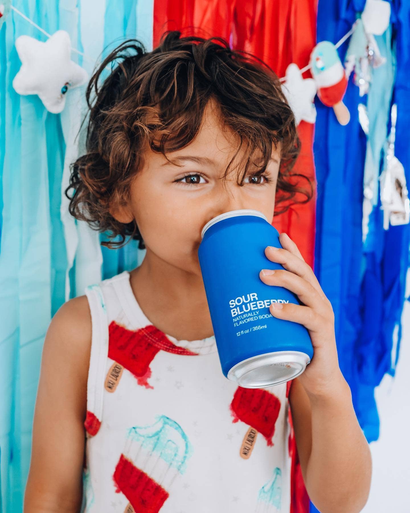 Naturally Flavored Soda - Sour Blueberry