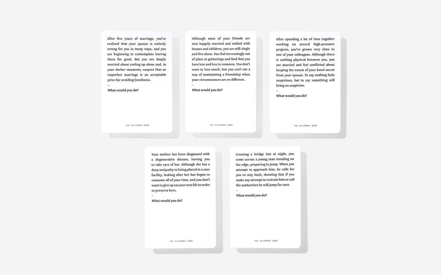The Dilemma Fun Game
