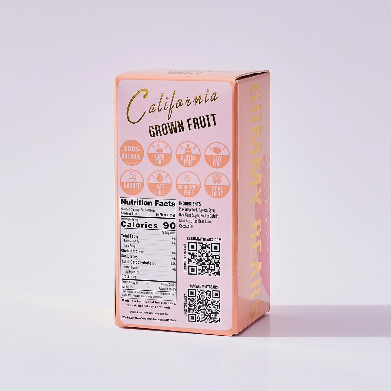 Pink Grapefruit Party Gummy Bears