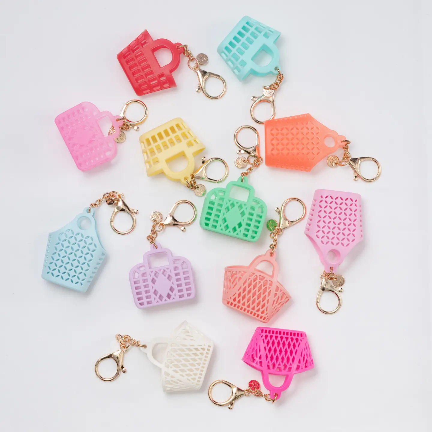 Itty Bitty Bag Charm-Betty Peach