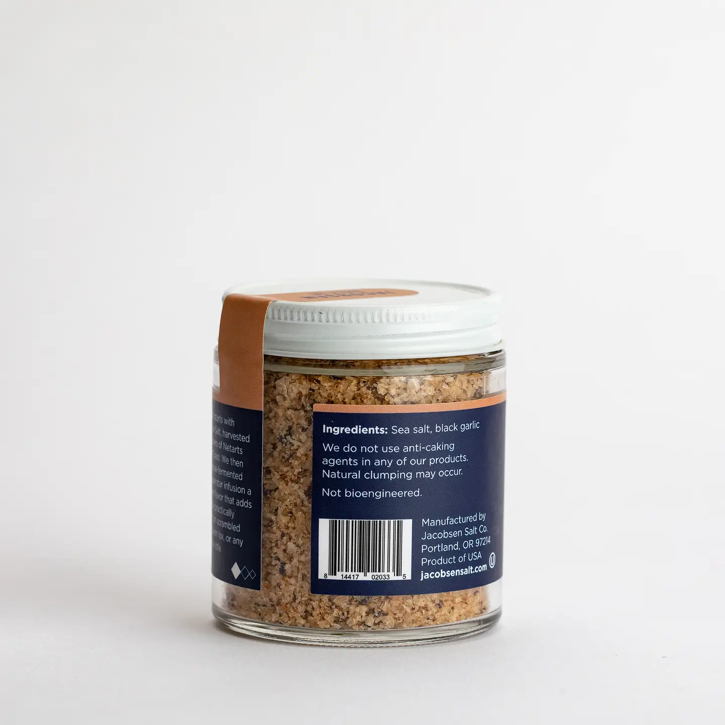 Black Garlic Salt-Infused Sea Salt