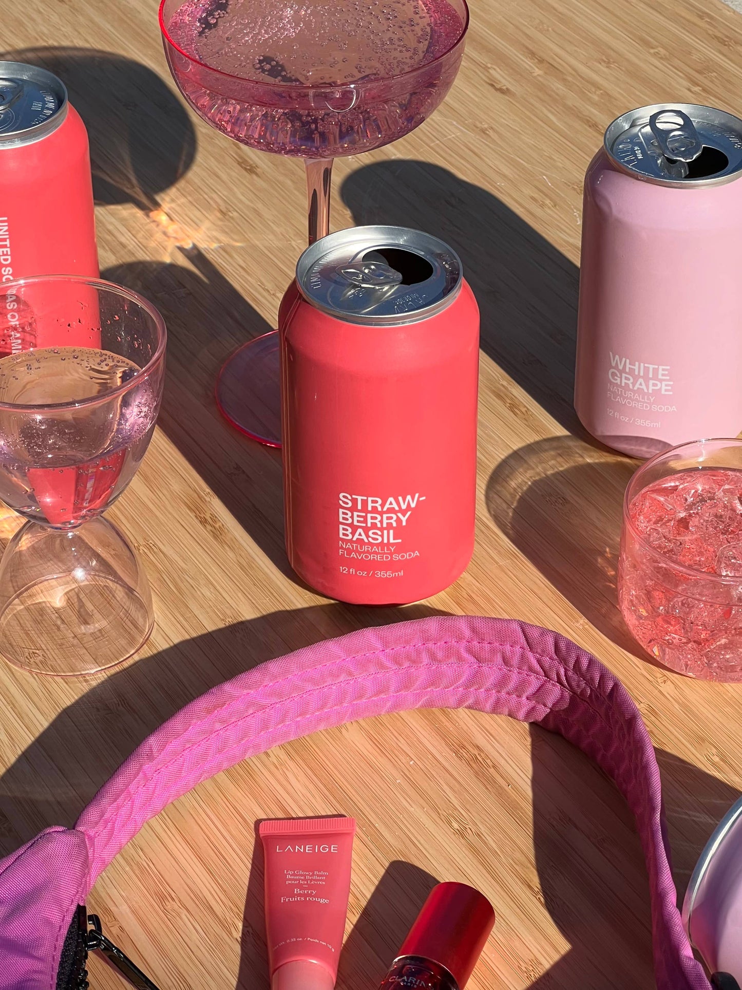 Naturally Flavored Soda - Strawberry Basil