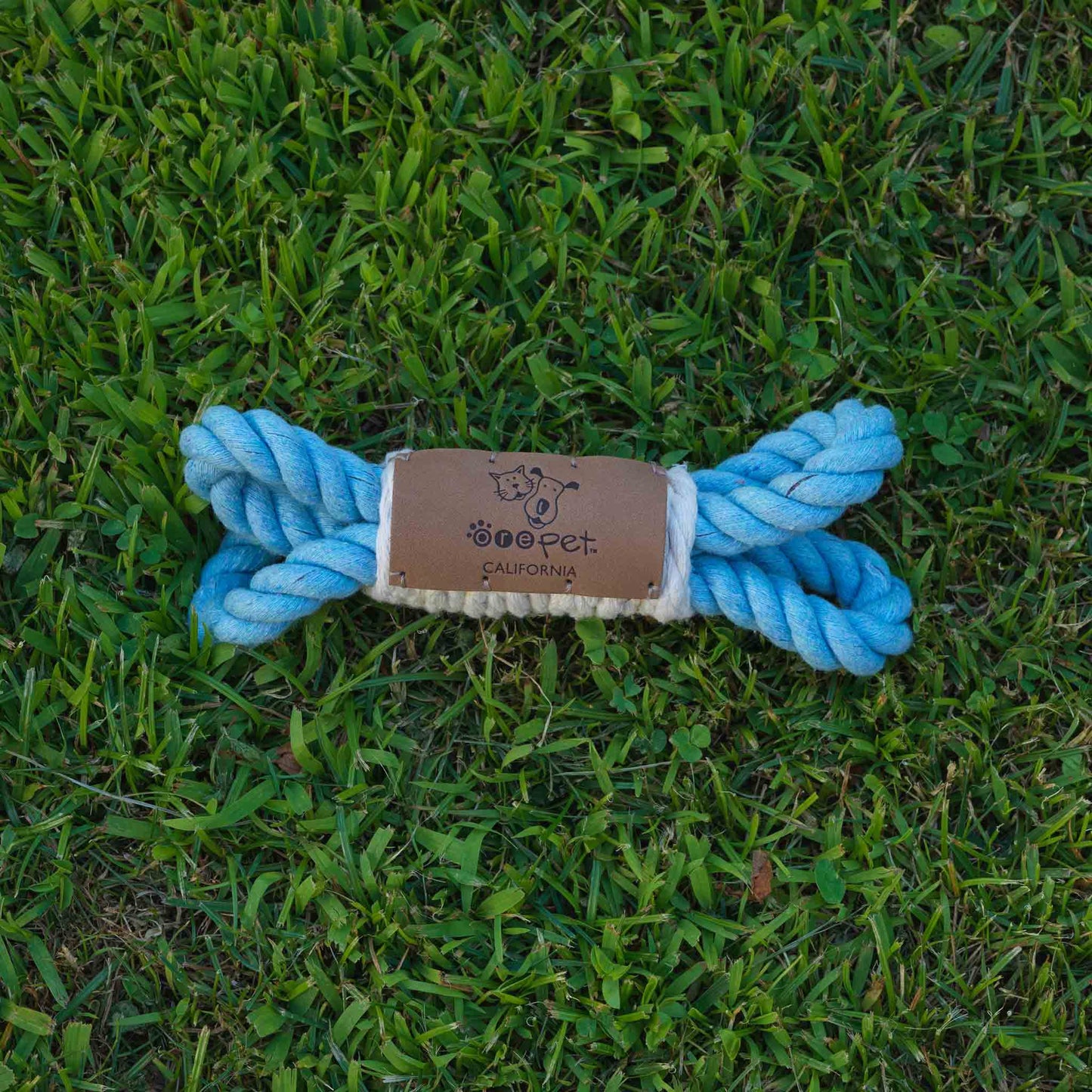 Mini Loop Dog Toy | Blue Mist