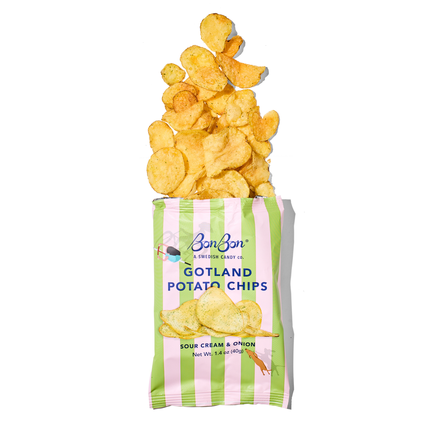 BonBon's Sour Cream and Onion Potato Chips