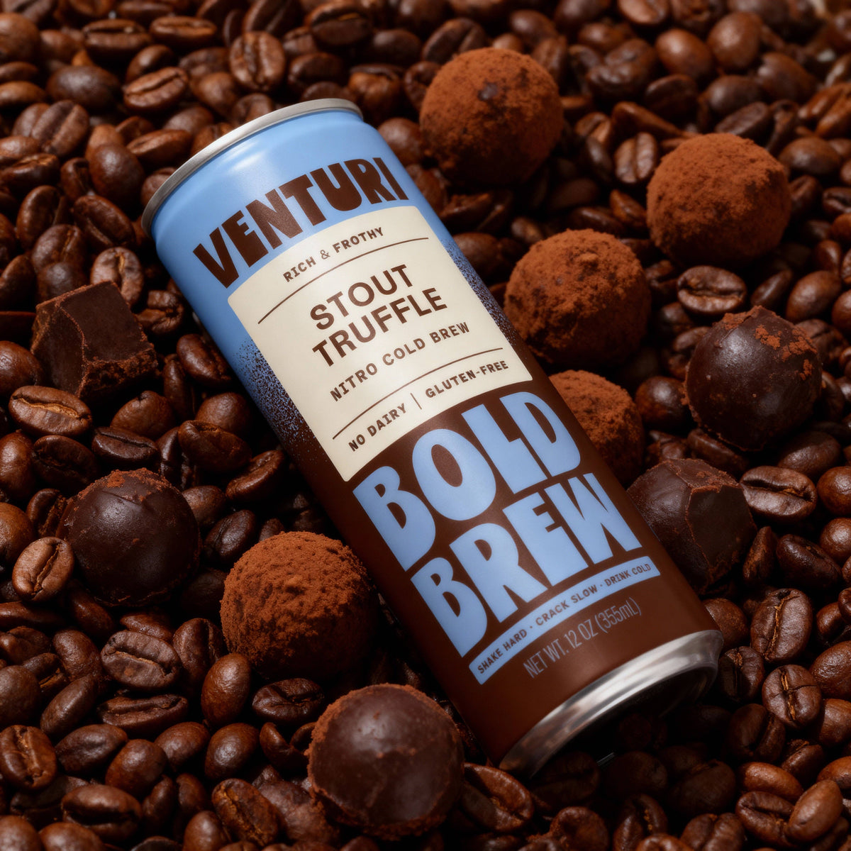 Stout Truffle Single 12 oz Can