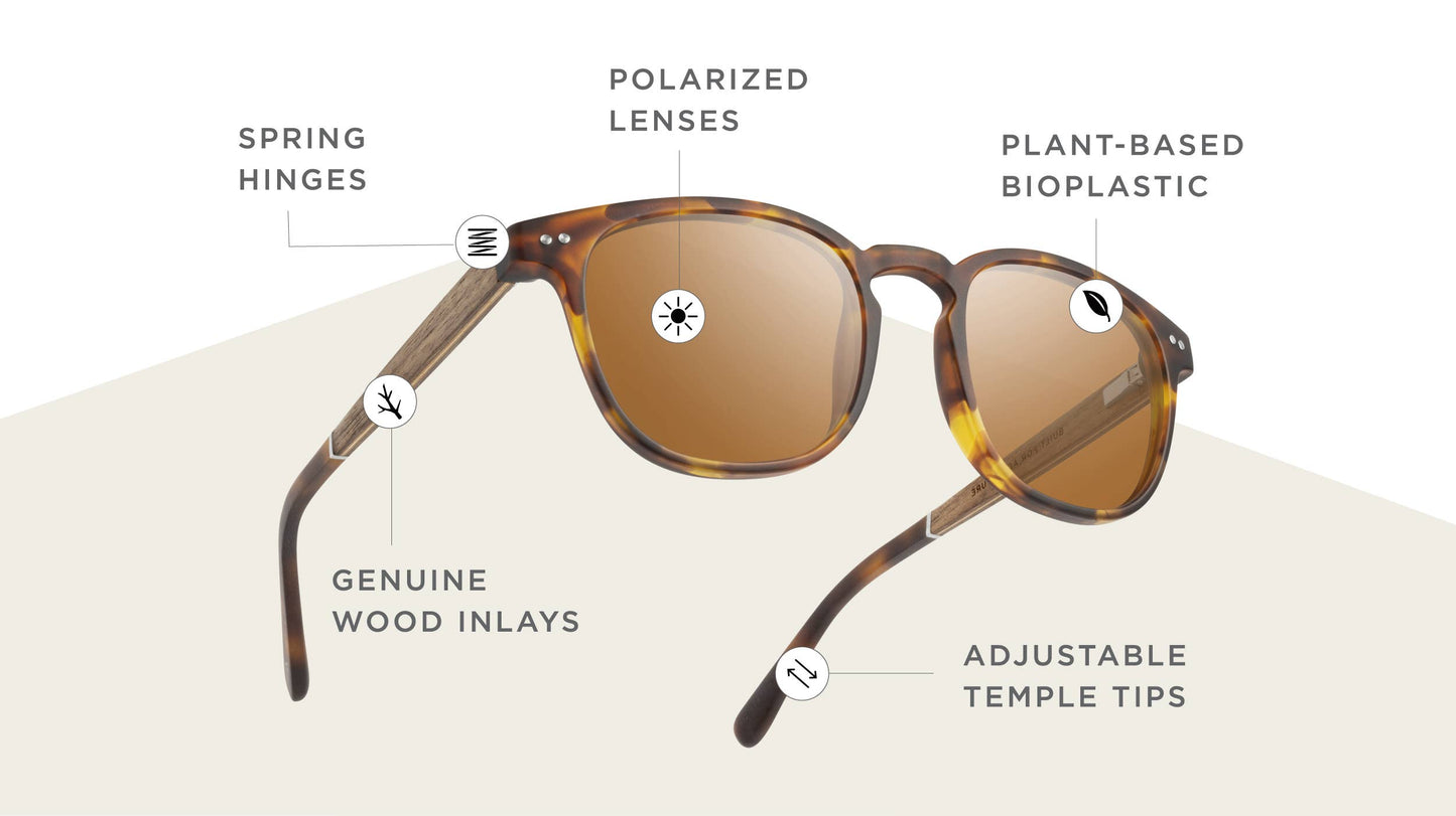 Camp Topo Sunglasses - Matte Tortoise