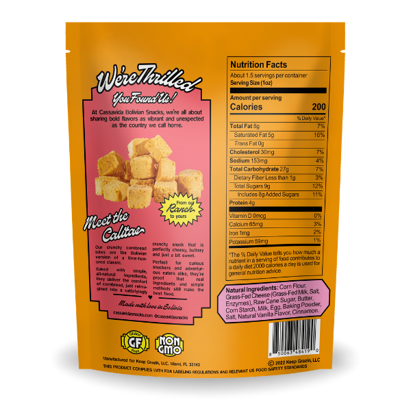 Crunchy Cornbread Bites – Gluten-Free, Non-GMO, Grass-Fed