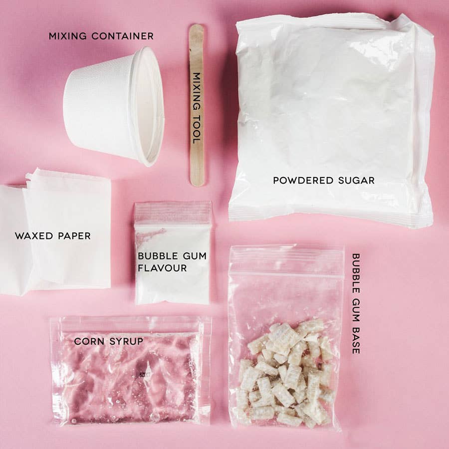 DIY Bubble Gum Kit