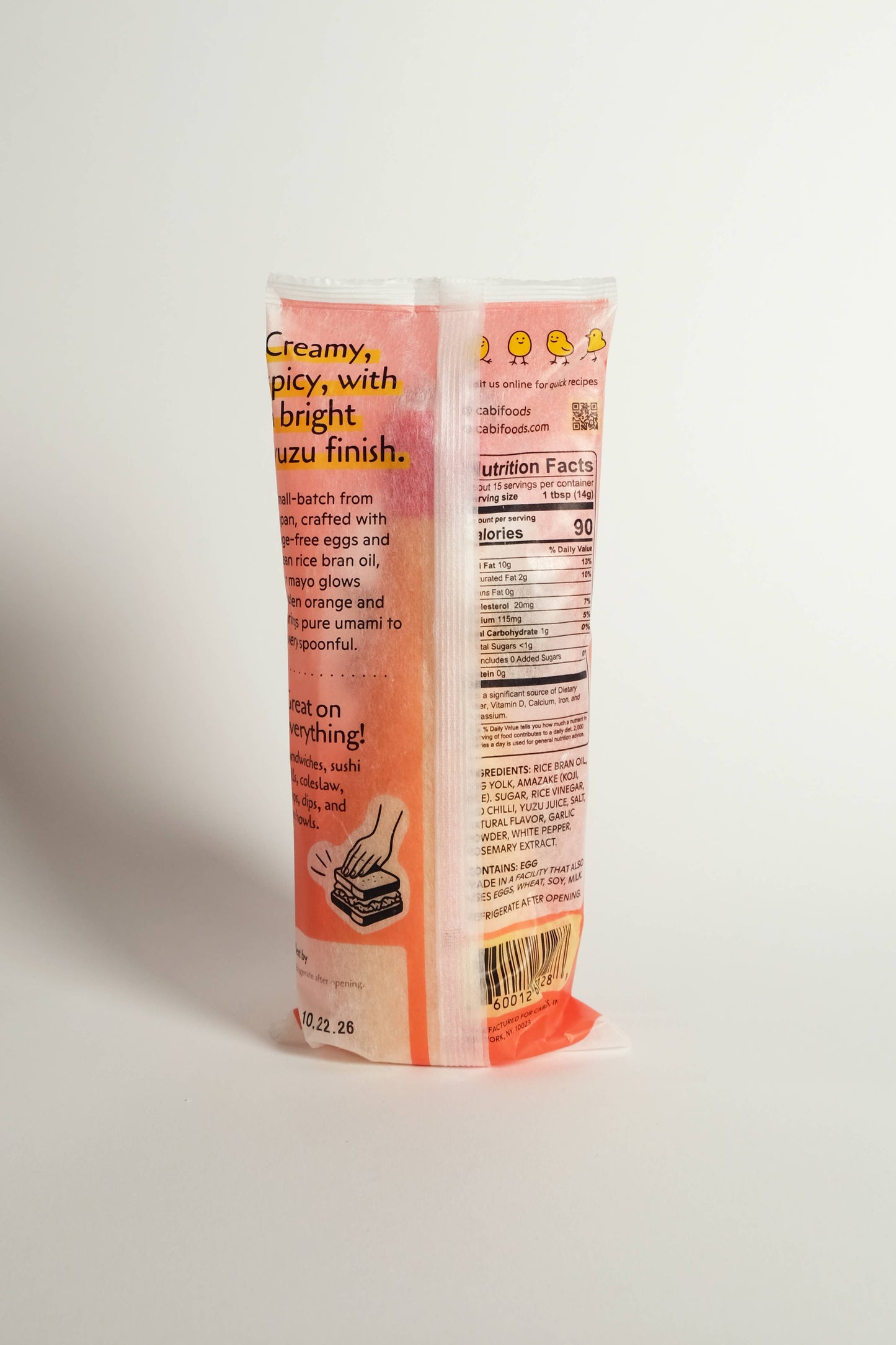 Japanese Spicy Mayo - Golden Egg Yolks, Yuzu Kick, 7.5 fl oz