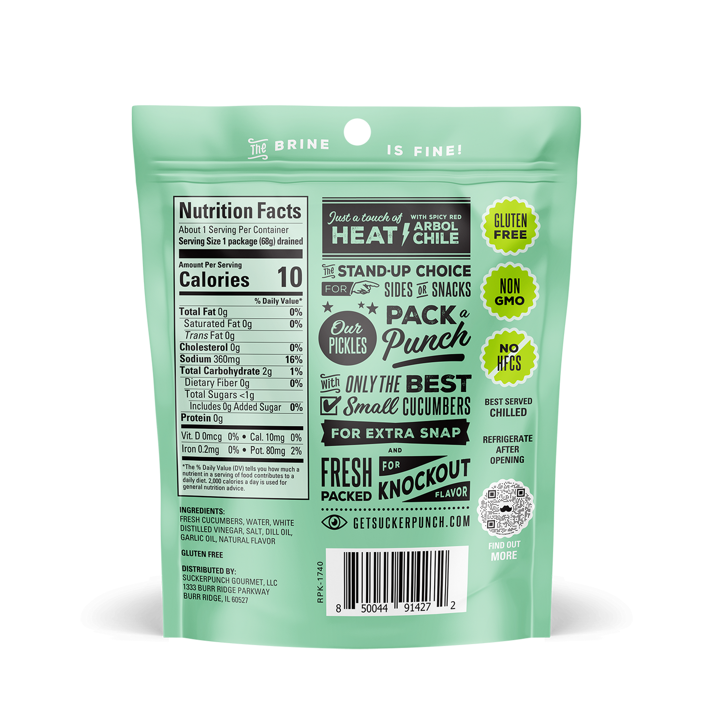 Spicy Dill Snack Pack