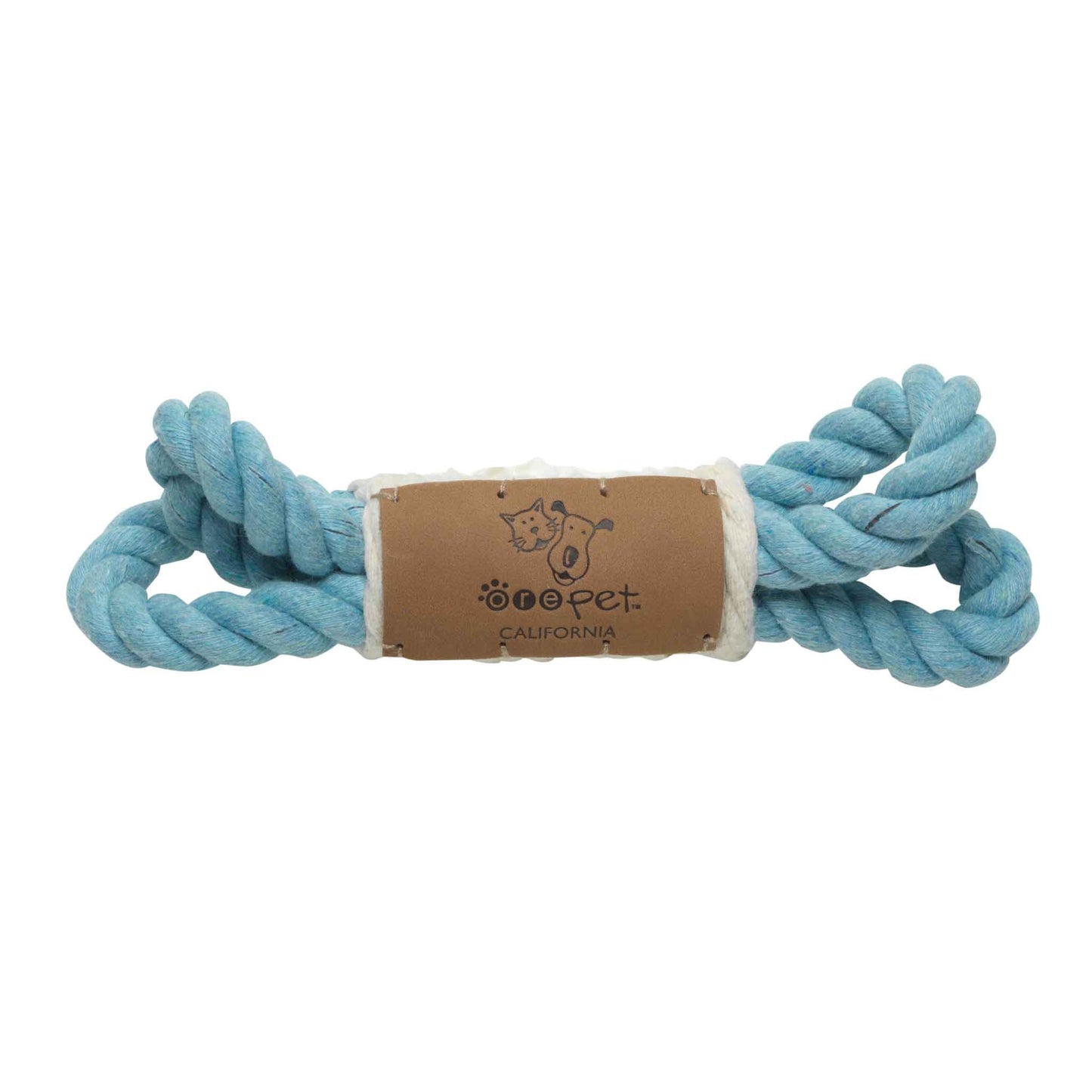 Mini Loop Dog Toy | Blue Mist