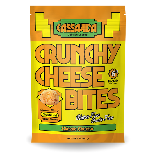 Cassavida Crunchy Cheese Bites – Gluten-Free Cassava Snack