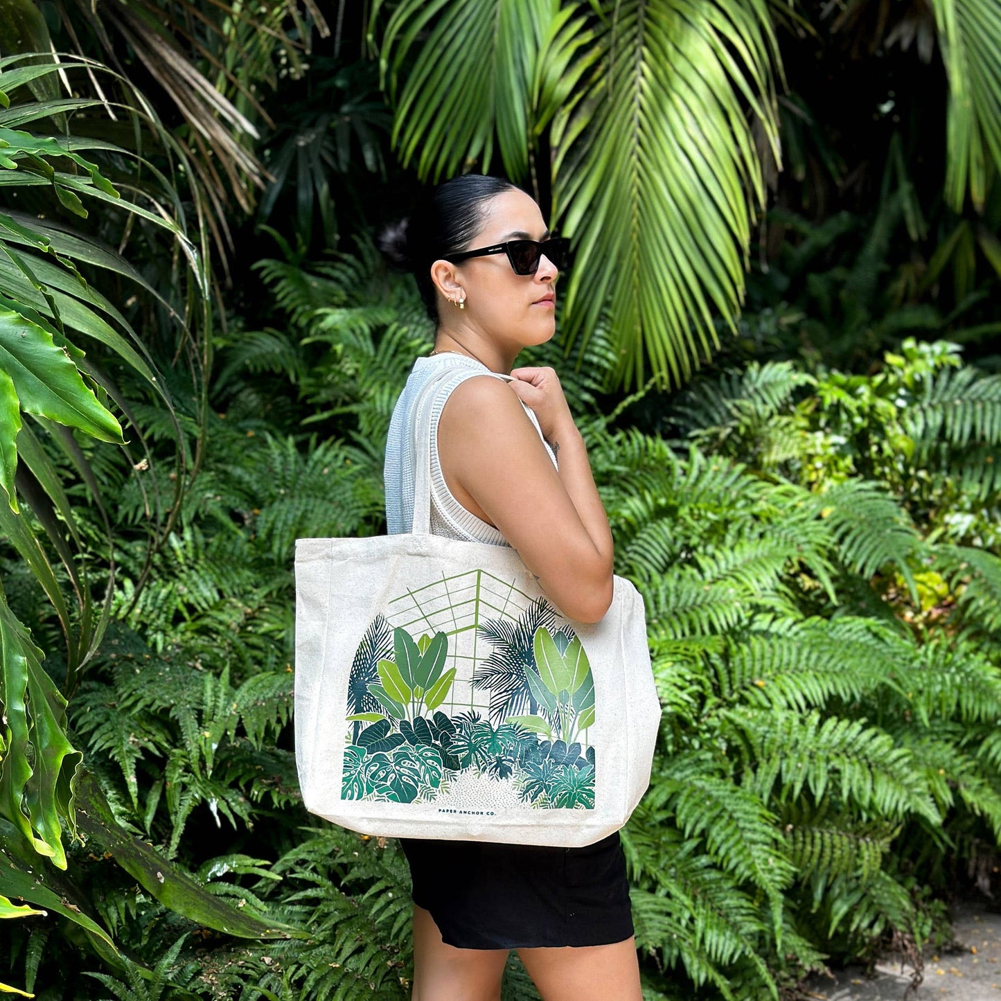 Tropical Conservatory Tote Bag