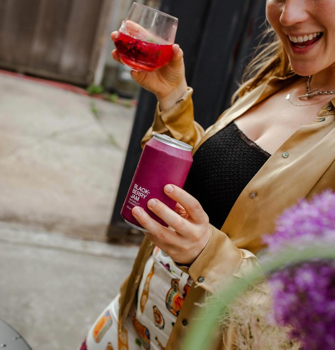 Naturally Flavored Soda - Blackberry Jam