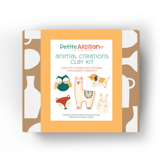 5 in 1 Kids Deluxe Animal Clay Kit All in One Beginner Kit