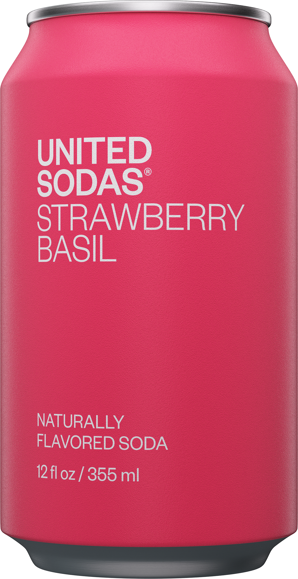 Naturally Flavored Soda - Strawberry Basil