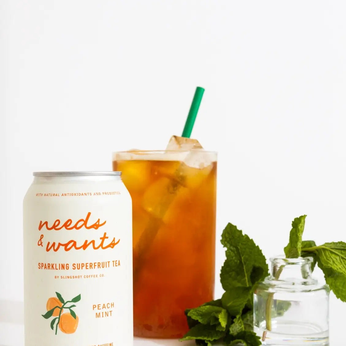 Peach Mint - Sparkling Superfruit Tea