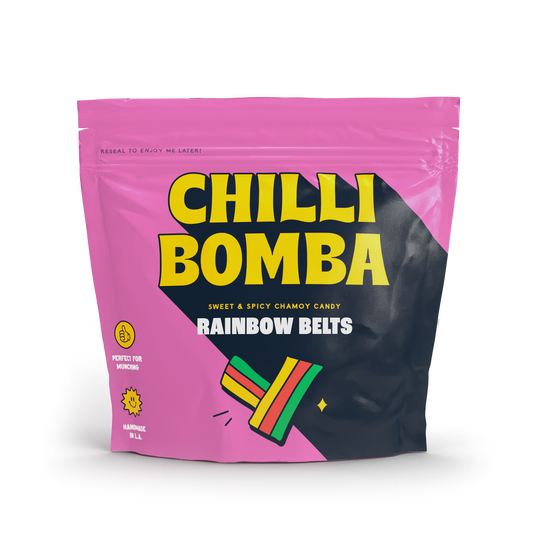 Chilli Bomba Rainbow Belts