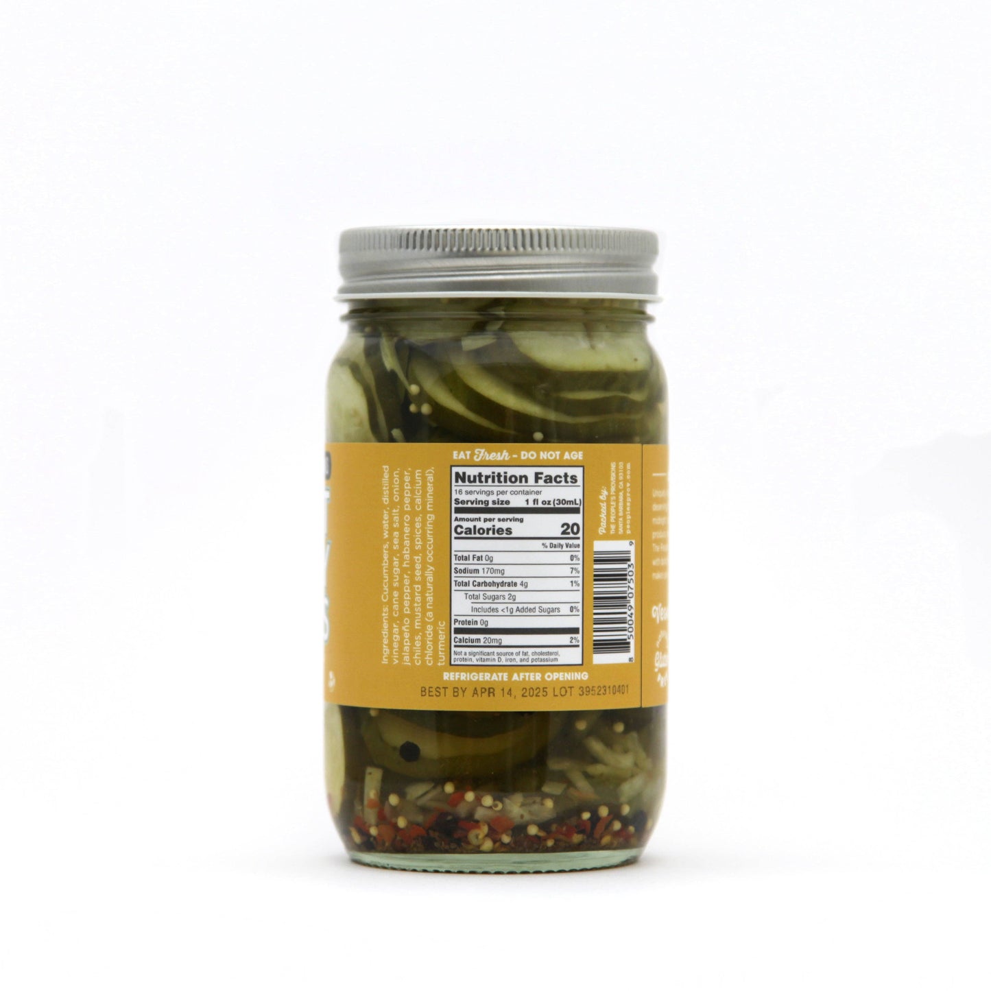 Sweet & Spicy Pickles 16oz