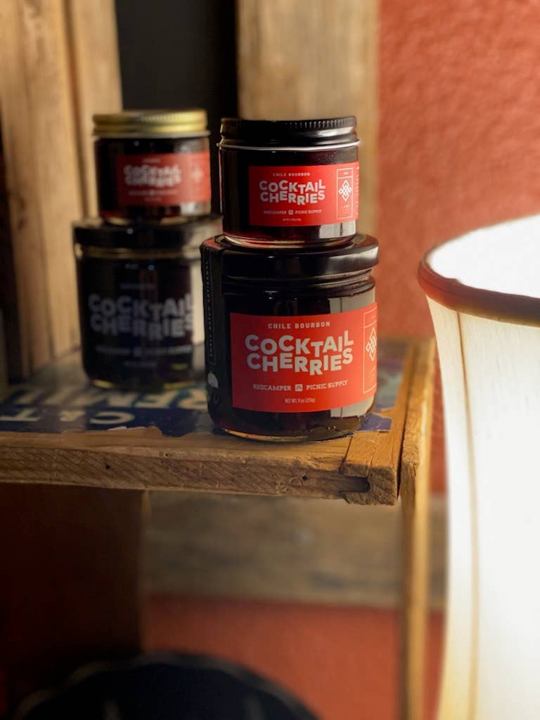 Chile Bourbon Cocktail Cherries - 9oz