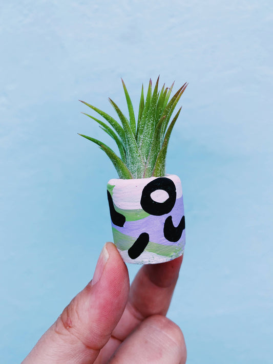 Pastel Shapes Mini Planter