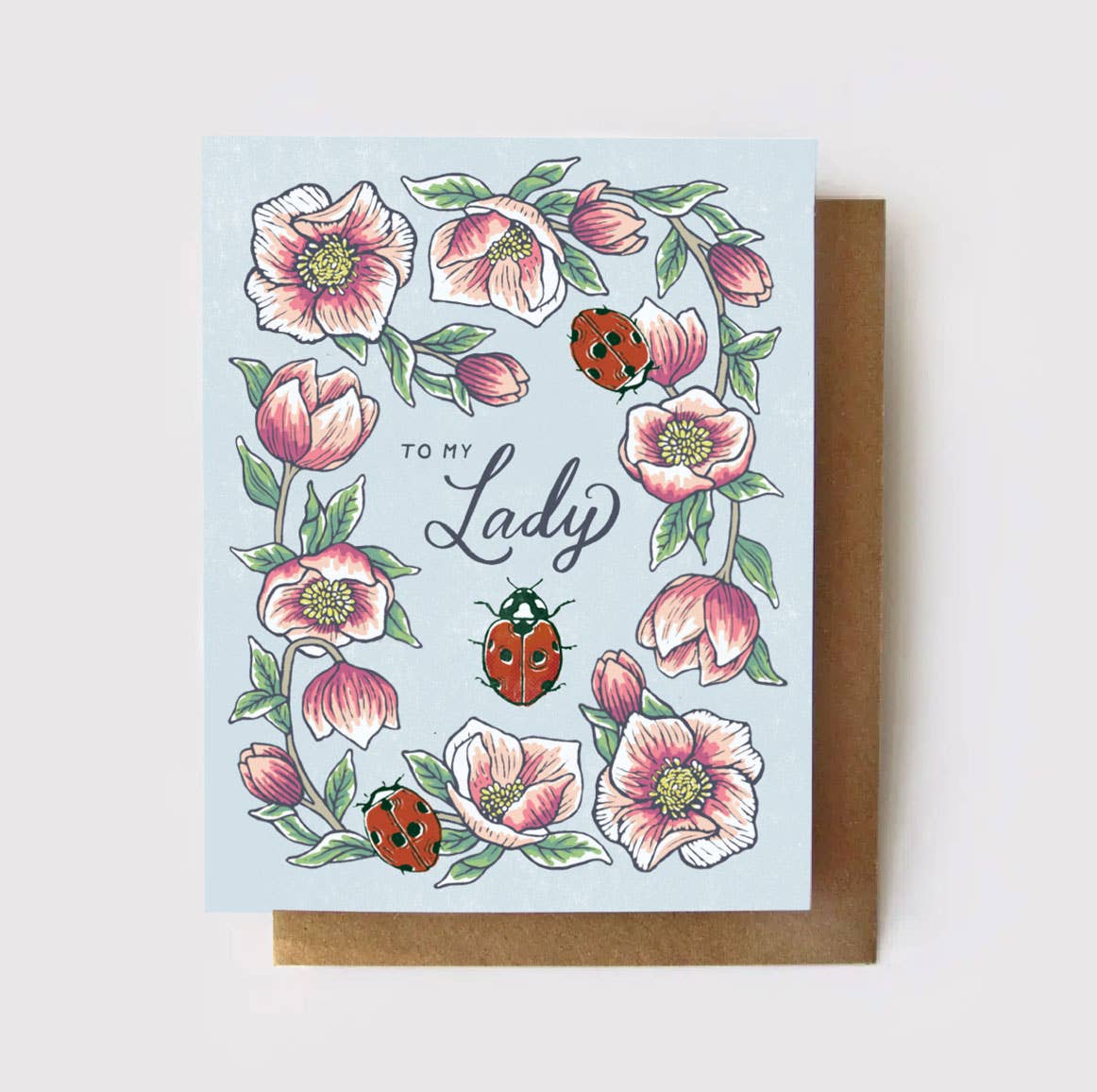 To my Lady - Ladybug Love Card