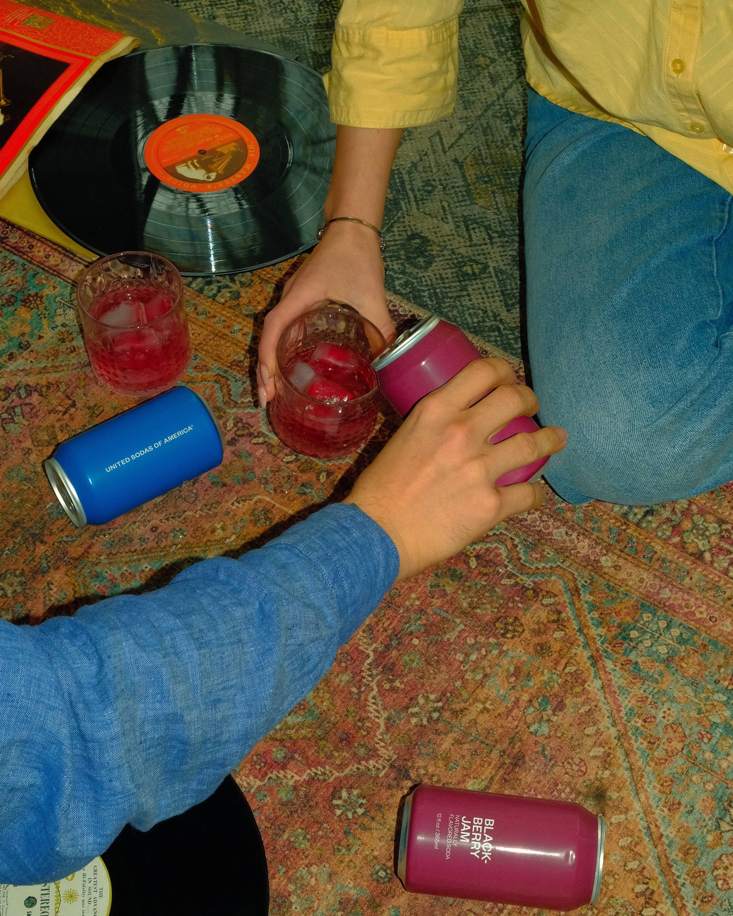 Naturally Flavored Soda - Blackberry Jam