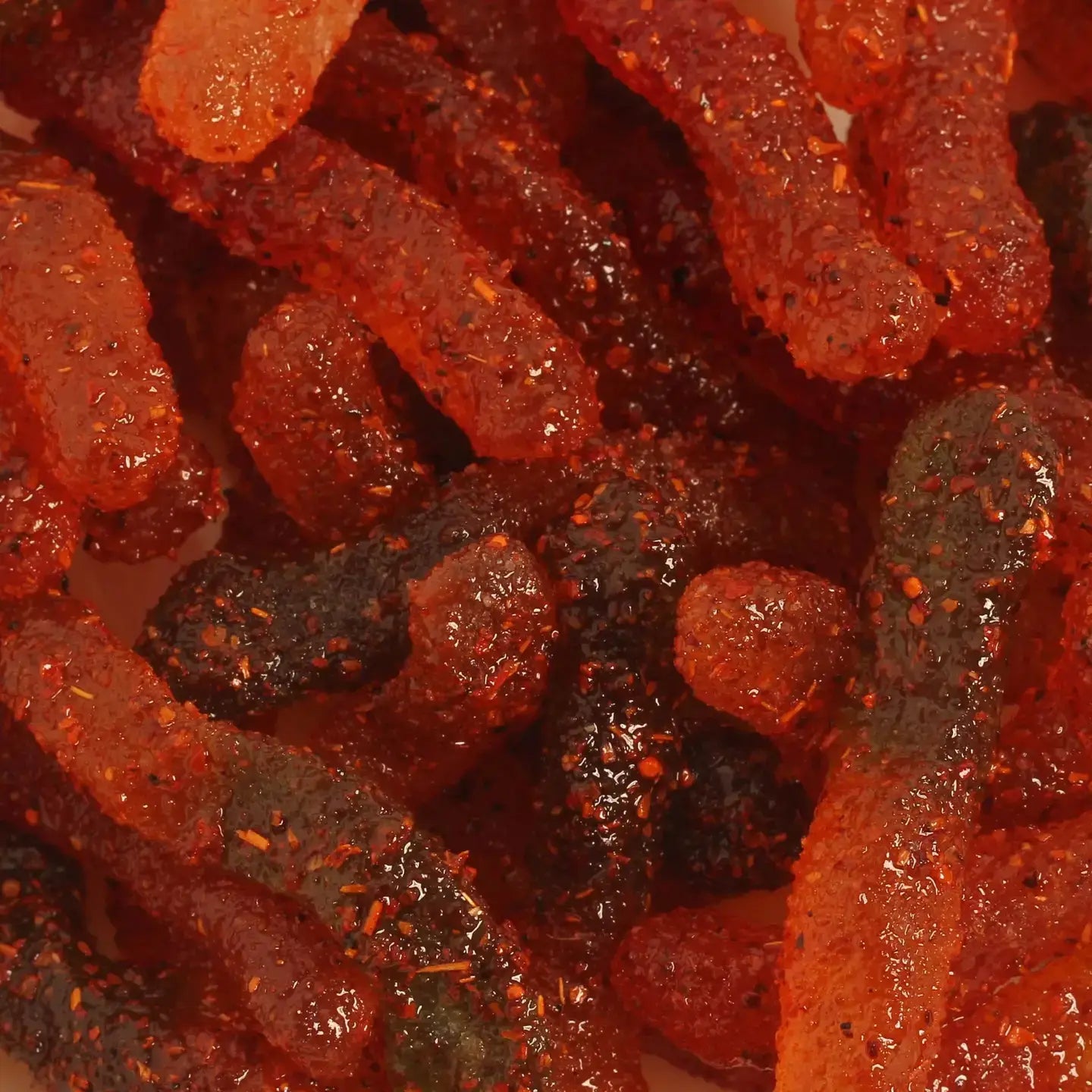 Chilli Bomba Spicy Gummy Worms Chili Chamoy Candy 4oz
