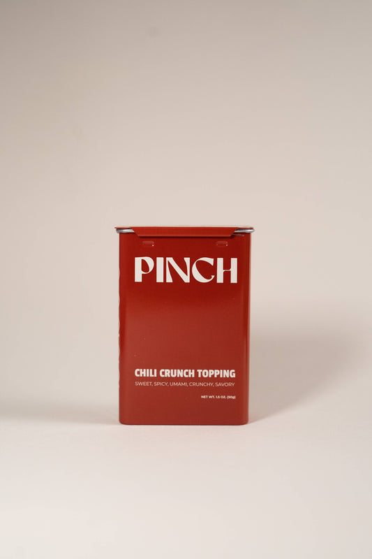 Chili crunch topping