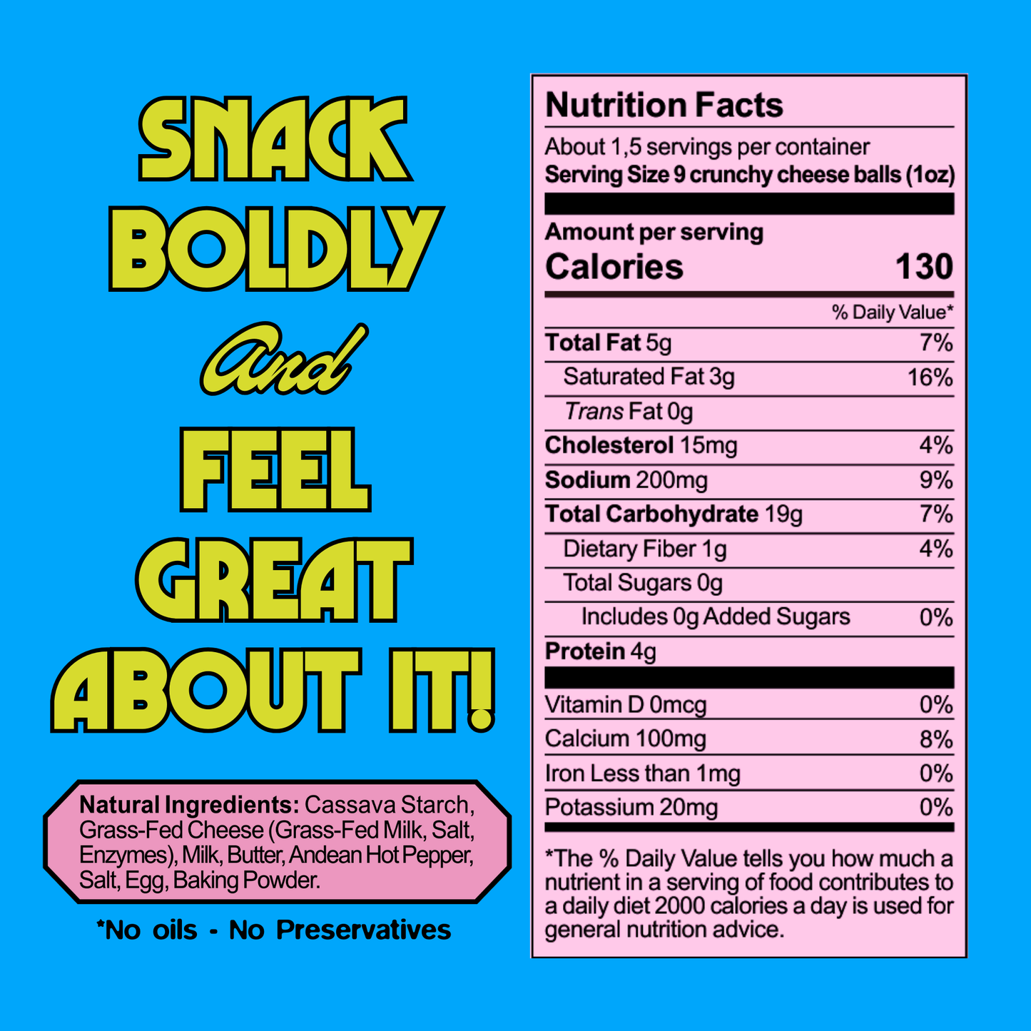 Cassavida Cheese Bites – Spicy Andean Ají Gluten-Free Snack